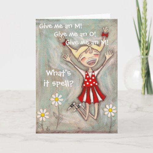 Jump for Joy _ Mothers Day Card