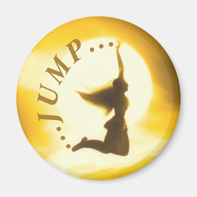 JUMP for Joy Sunshine Magnet (Front)