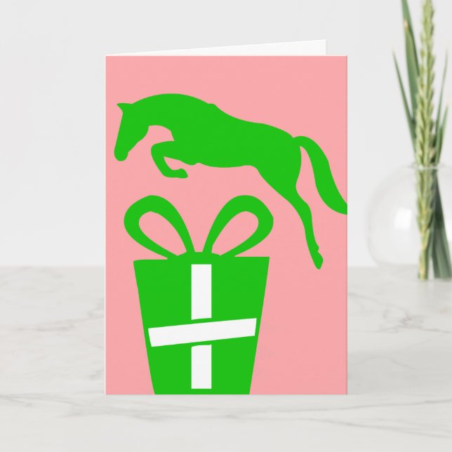 JUMP GIFT Greeting Card (Front)