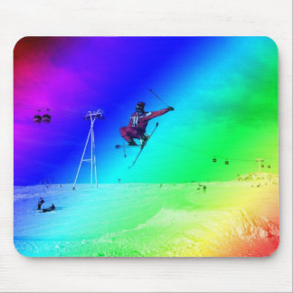 Jump in the Mountain Mouse Pad