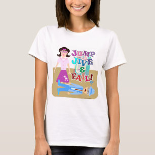 Jump Jive and Fail Goofy Swing Dancing Cartoon T-Shirt