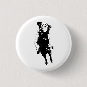 Jump joy, small badge button
