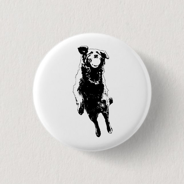 Jump joy, small badge button (Front)