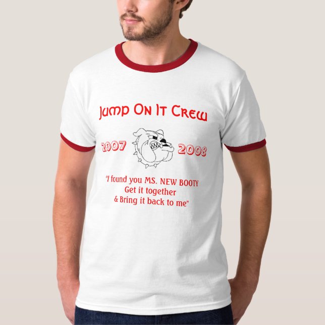Jump On It Crew T-Shirt (Front)