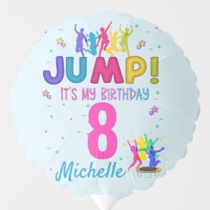 Jump Party It's my birthday Trampoline Bounce Balloon