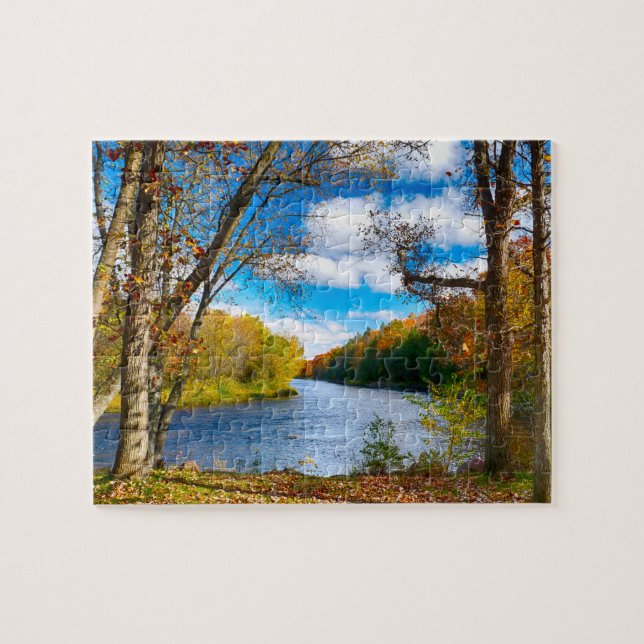Jump River Wisconsin Jigsaw Puzzle (Horizontal)