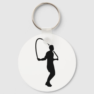 Jump rope keychain