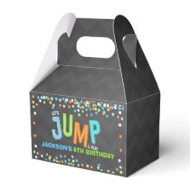 Jump Trampoline Birthday Party Supplies Decor Favor Boxes