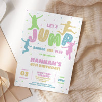 Jump Trampoline Park Birthday Party