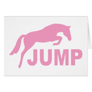 JUMP with Jumping Horse (pink)