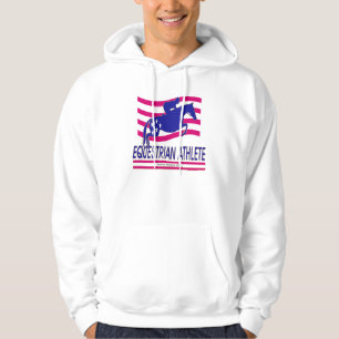 Jumper Equestrian Athlete Hooded Sweatshirt
