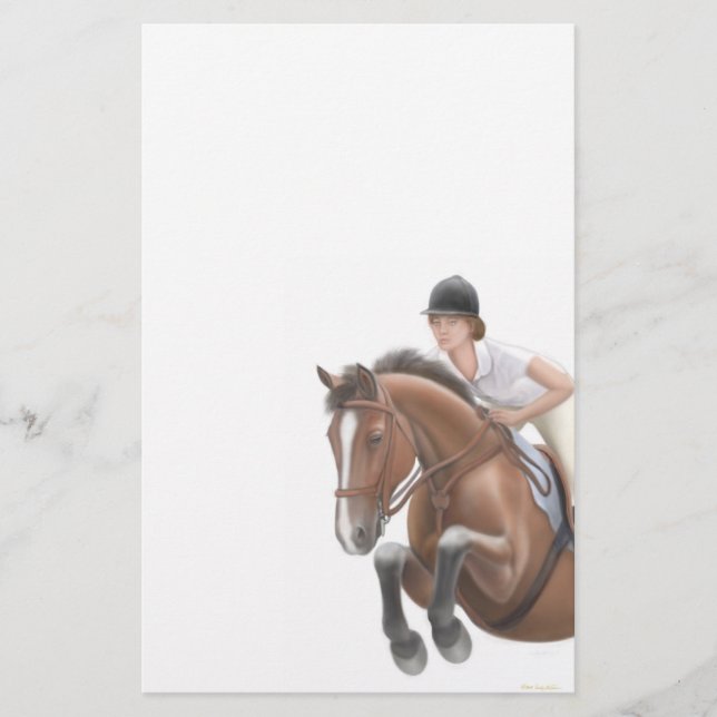 Jumper Horse Stationery (Front)