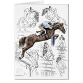 Jumper Horses Fences Montage (Front)