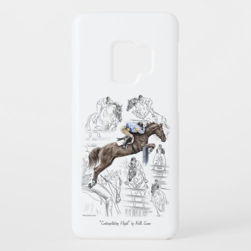 Jumper Horses Fences Montage Case_Mate Samsung Galaxy S9 Case