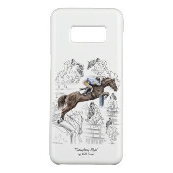 Jumper Horses Fences Montage Case-mate Samsung Galaxy S8 Case by KelliSwan at Zazzle