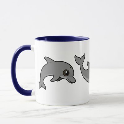 Jumping Bottlenose Dolphin Mug