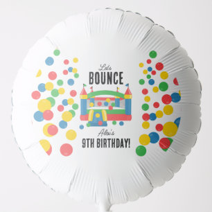 Jumping Bouncy Castle Kids Bounce Birthday Party Balloon