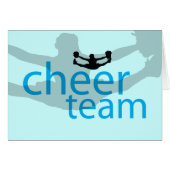 Jumping Cheerleader Team Gear (Front Horizontal)