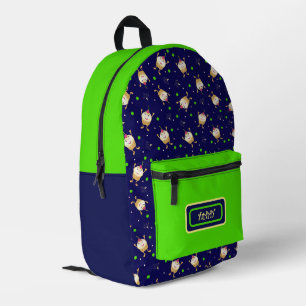 Jumping cupcakes  printed backpack