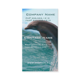 Jumping Dolphin Business Card