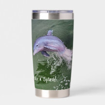 Jumping Dophin Thermal Tumbler