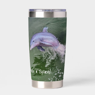 Jumping Dophin Thermal Tumbler
