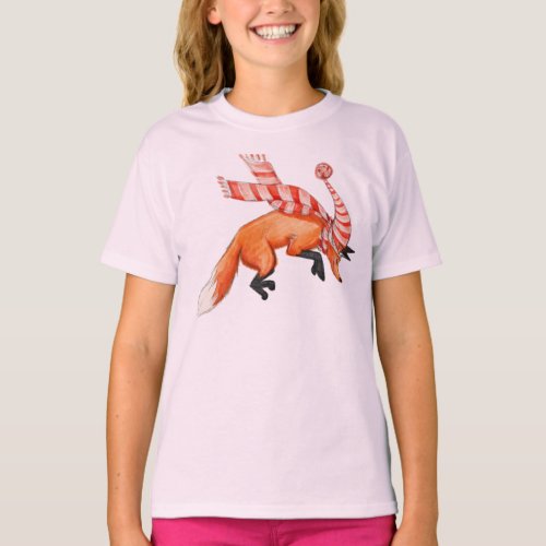 Jumping Fox T_Shirt