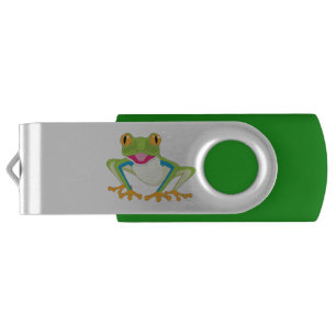 Jumping-Frog Flash Drive