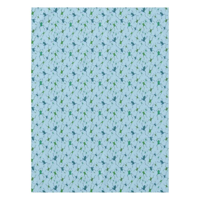 Jumping Frogs   Tablecloth (Front)