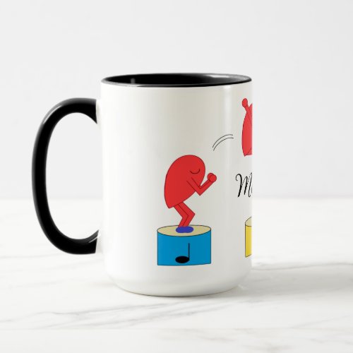 Jumping Heart in Love Mug