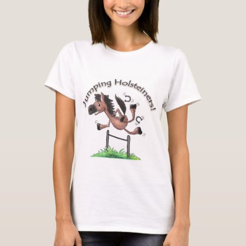 Jumping Holsteiners T_Shirt