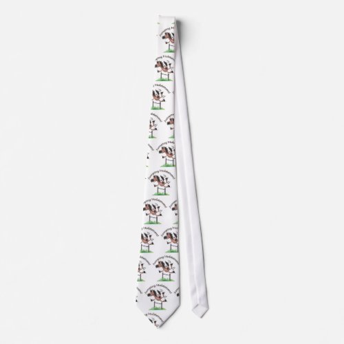 Jumping Holsteiners Tie