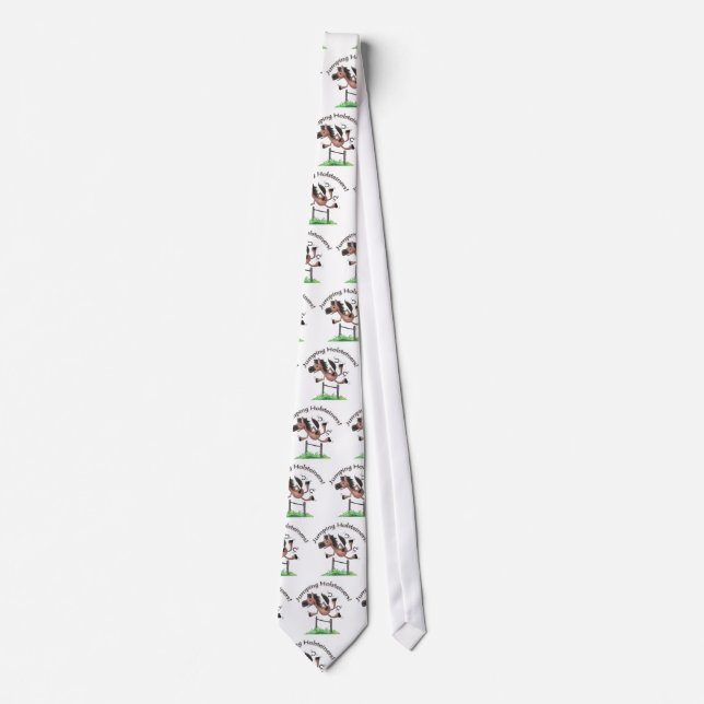 Jumping Holsteiners! Tie (Front)