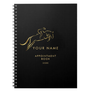 Jumping Horse   Horseback Riding   Horse Trainer Notebook
