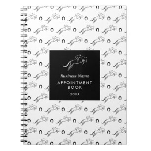 Jumping Horse   Horseback Riding   Horse Trainer Notebook