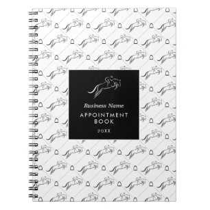 Jumping Horse   Horseback Riding   Horse Trainer Notebook