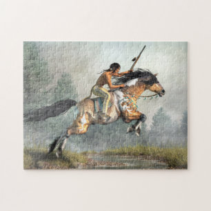 Jumping Horse Jigsaw Puzzle