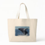 Jumping Humpback Whale Canvas Bag