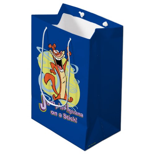 Jumping Igauna on a Stick Medium Gift Bag