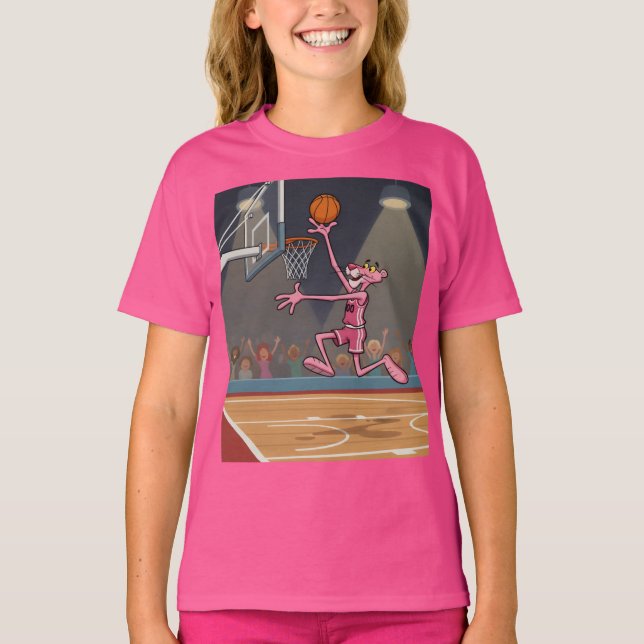 Jumping into Fun with Pink Panther T-Shirt (Front)