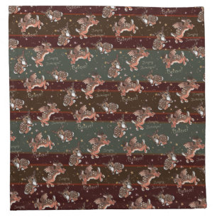Jumping Jackalope Cloth Napkin