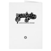 Jumping Jackalopes! Blank Customizable Cards (Back)