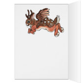 Jumping Jackalopes! Blank Customizable Cards (Inside (Left))