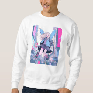 Jumping JK Sweat   Sushi Daughter Sweat Generative Sweatshirt