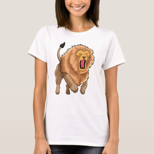 Jumping Lion T_Shirt