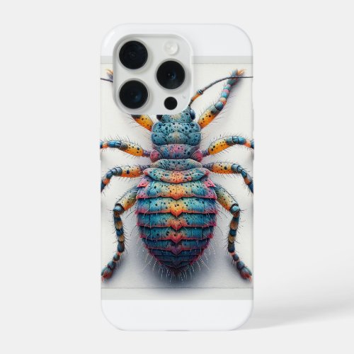 Jumping plant louse IREF8307 _ Watercolor iPhone 15 Pro Case