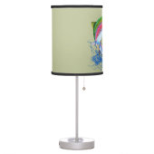 Jumping Rainbow Trout Fly Fishing Table Lamp (Left)