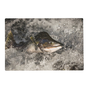 Jumping Salmon Placemat