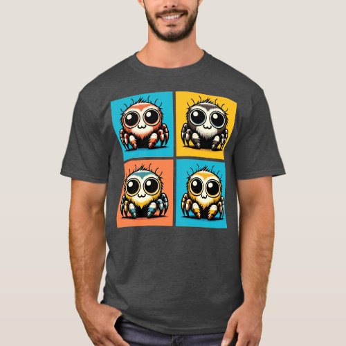 Jumping Spider Cool Spider 2 T_Shirt