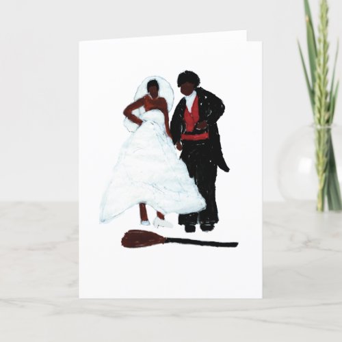 Jumping the Broom Card